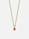 RED GEMSTONE CHAIN | 18K Gold