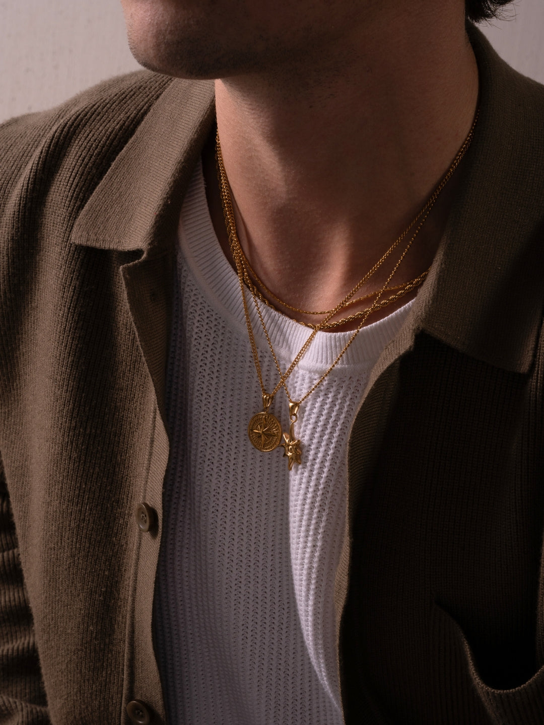 GALAXY CHAIN SET | 18K Gold