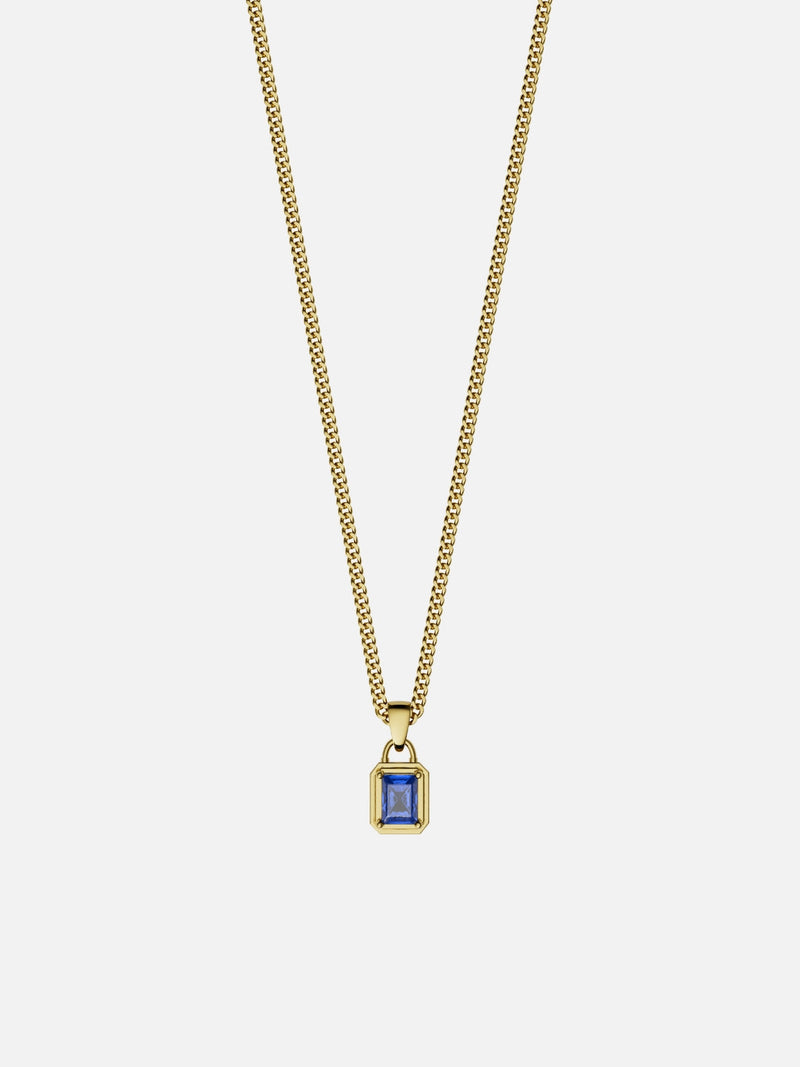 OCEAN GEMSTONE CHAIN | 18K Gold